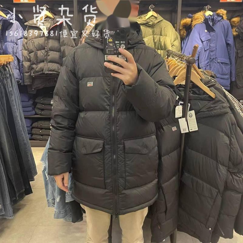 测试推荐保暖Levi青春流行中长款