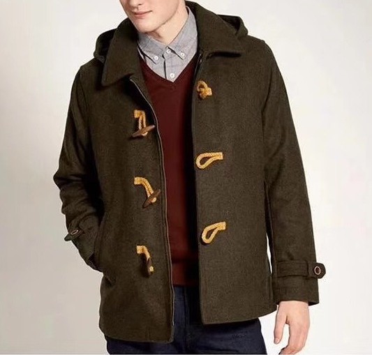 埃斯普利特专柜正品夹棉毛呢大衣