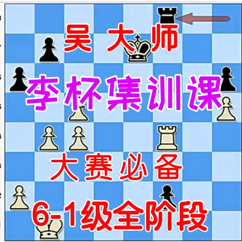 国际象棋李杯集训实战全阶段高级知识付费
