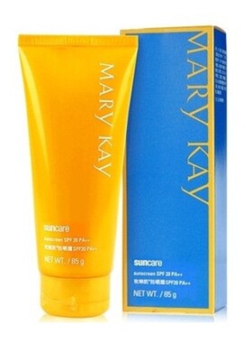 玫琳凯物理防晒霜spf20带增白2027新装孕妇儿童学生敏感正品海淘