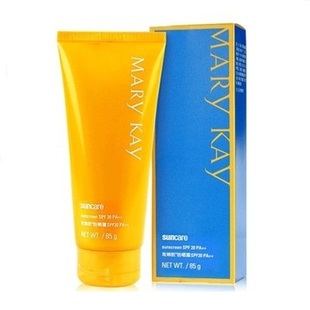 玫琳凯物理防晒霜spf20带增白2027新装 海淘 孕妇儿童学生敏感正品