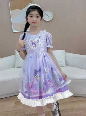 宝宝洛丽塔爆款公主裙儿童夏装蓬蓬纱礼服连衣qun