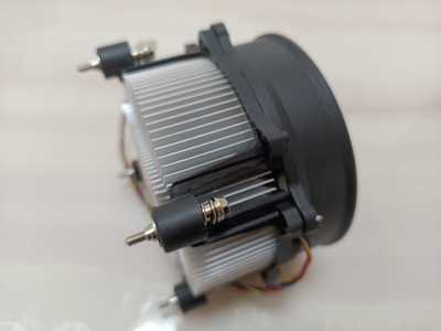 avccpu风扇针散热器铜芯