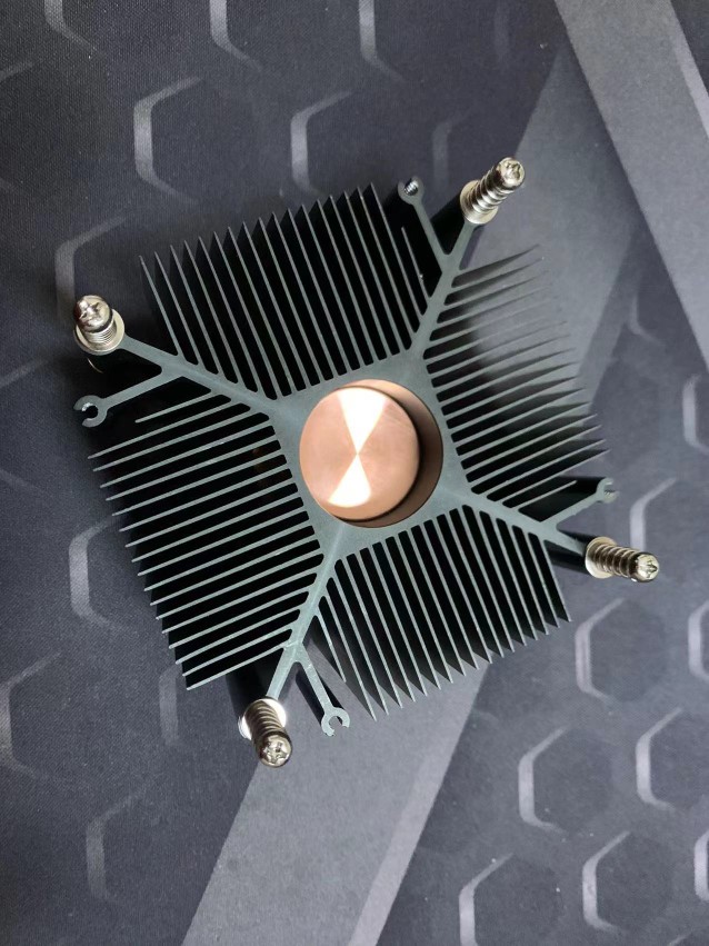 avc 115x 1200铜芯散热器 intel原装风扇 CPU静音风扇 1200针散热