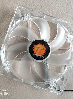 tt 12cm 机箱风扇 静音风扇 CPU风扇 电脑风扇 红色led台式机风扇