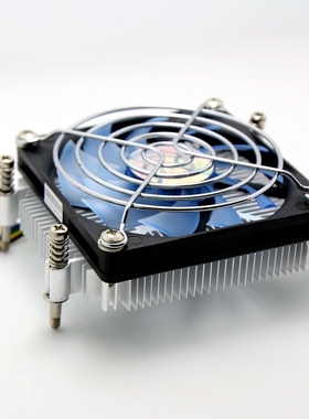 AVC 超薄散热器28mm 铜芯 4线风扇 AMD平台 cpu散热器 itx htpc