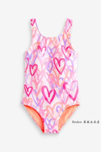 正品现货！NEXT儿童连体泳衣女孩