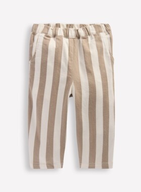 代购MiniBoden宝宝长裤 26春季婴儿童中性条纹可卷边休闲裤 0-3岁