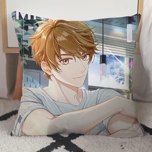 未定事件簿周边抱枕定制同款左然莫奕陆景和夏彦动漫二次元靠背垫