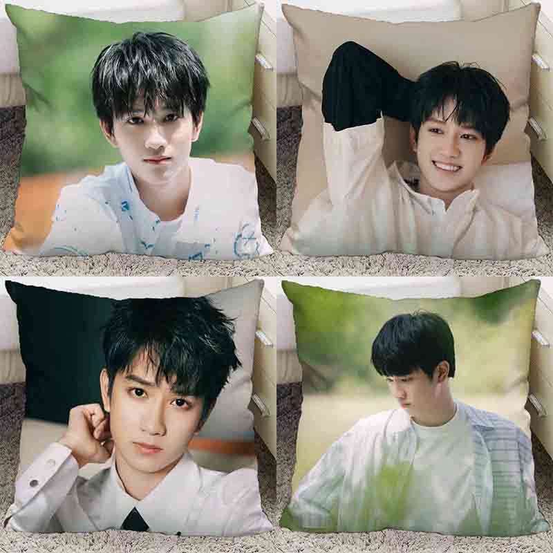 敖子逸周边抱枕TF家族真人照片定制玩偶靠枕粉丝应援创意生日礼物