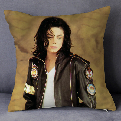 迈克尔杰克逊MJ周边同款Michael Jackson抱枕DIY定制专辑写真枕头