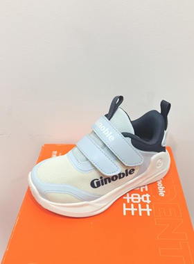 基诺浦宝宝鞋子网布春秋休闲稳健鞋轻盈+系列GW1629