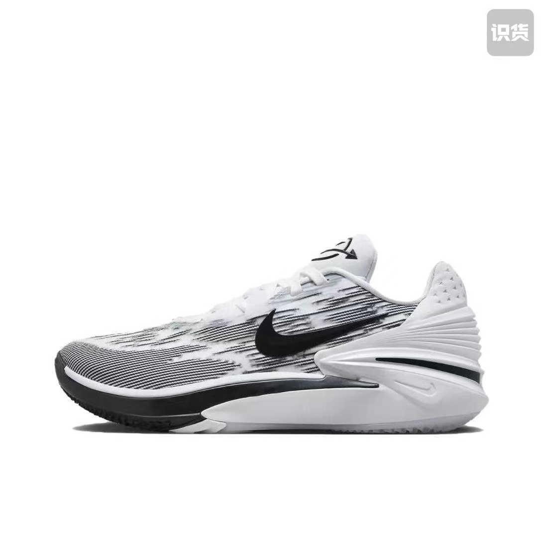 Nike Air Zoom FJ8914-100低帮篮球鞋男女同款白黑色河南LL仓