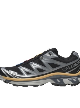 SALOMON萨洛蒙 XT-6 舒适柔软耐磨透气 低帮 黑色477394杭州WY