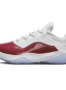 Air Jordan CMFT 11  GS/白色/酒红色CZ0907-116嘉兴顺丰仓
