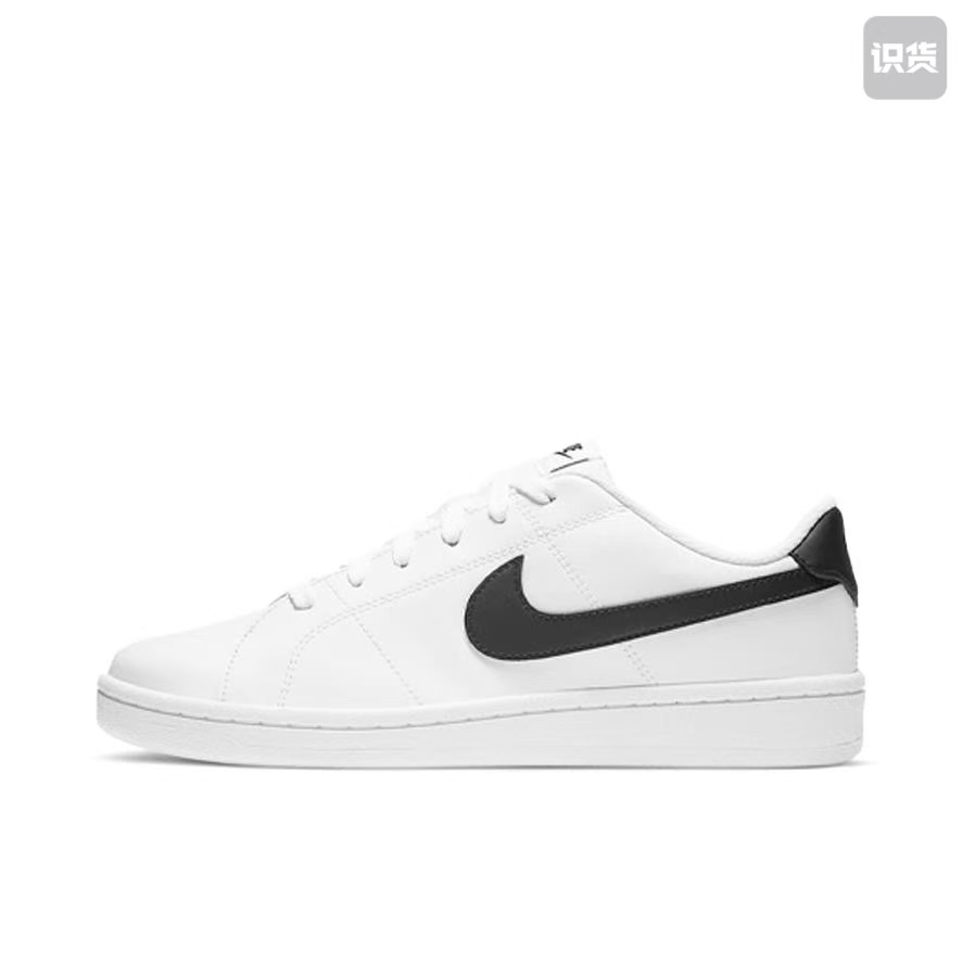 Nike Court CQ9246-100低帮 板鞋 男款 白黑河南LL仓