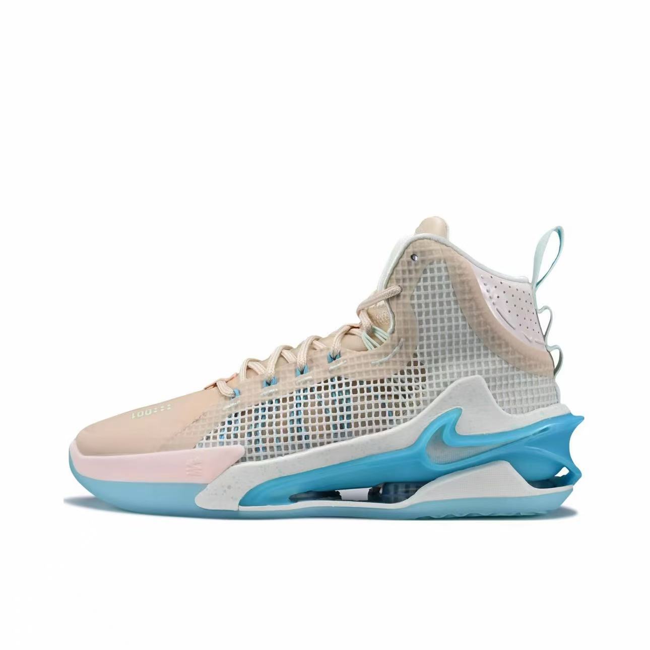 Nike AirZoom GT DC9039-200减震防滑耐磨高帮篮球鞋粉蓝河南LL仓