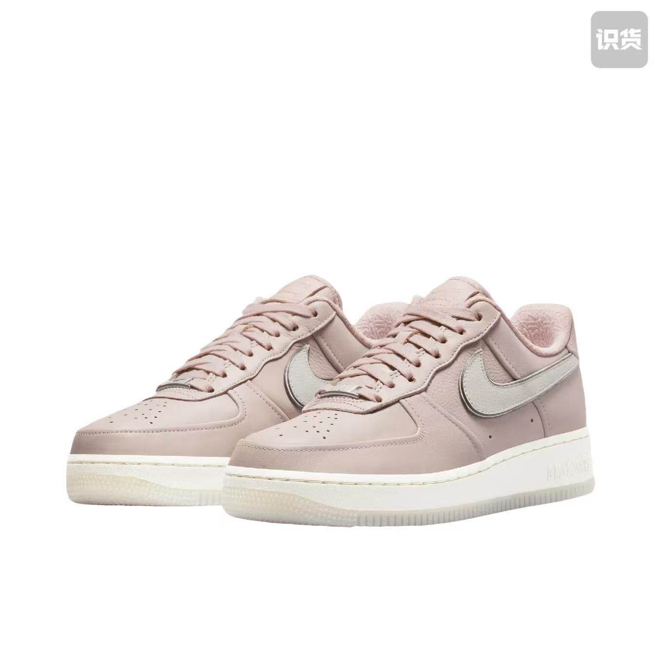 Nike AirForce1 FD6900-200舒适防滑耐磨低帮板鞋男粉色河南LL仓