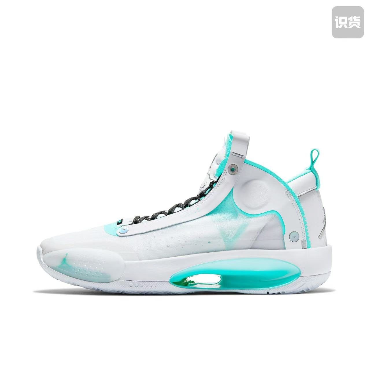 Air Jordan34 bq3381-103郭艾伦舒适中帮实战篮球鞋男河南LL仓