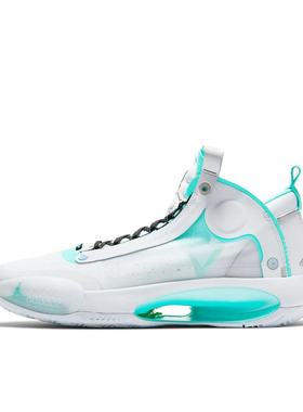 Air Jordan34 bq3381-103郭艾伦舒适中帮实战篮球鞋男河南LL仓