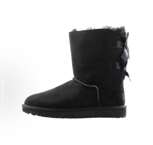 Bailey 1016225 Bow Boot保暖耐磨中筒雪地靴 BLK广东LZ仓 UGG
