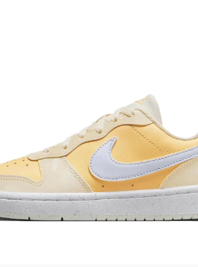 Nike Court Borough板鞋运动休闲鞋 GS/橙色DV5456-107嘉兴顺丰仓