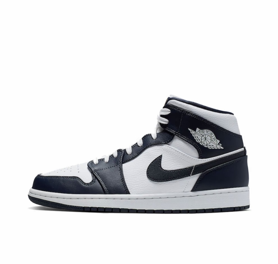Air Jordan 1 Mid AJ1黑曜石中帮篮球鞋554724-174山东zy仓