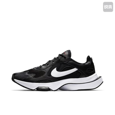 Nike AirZoom CK2946-003舒适减震防滑低帮跑步鞋男黑白河南LL仓