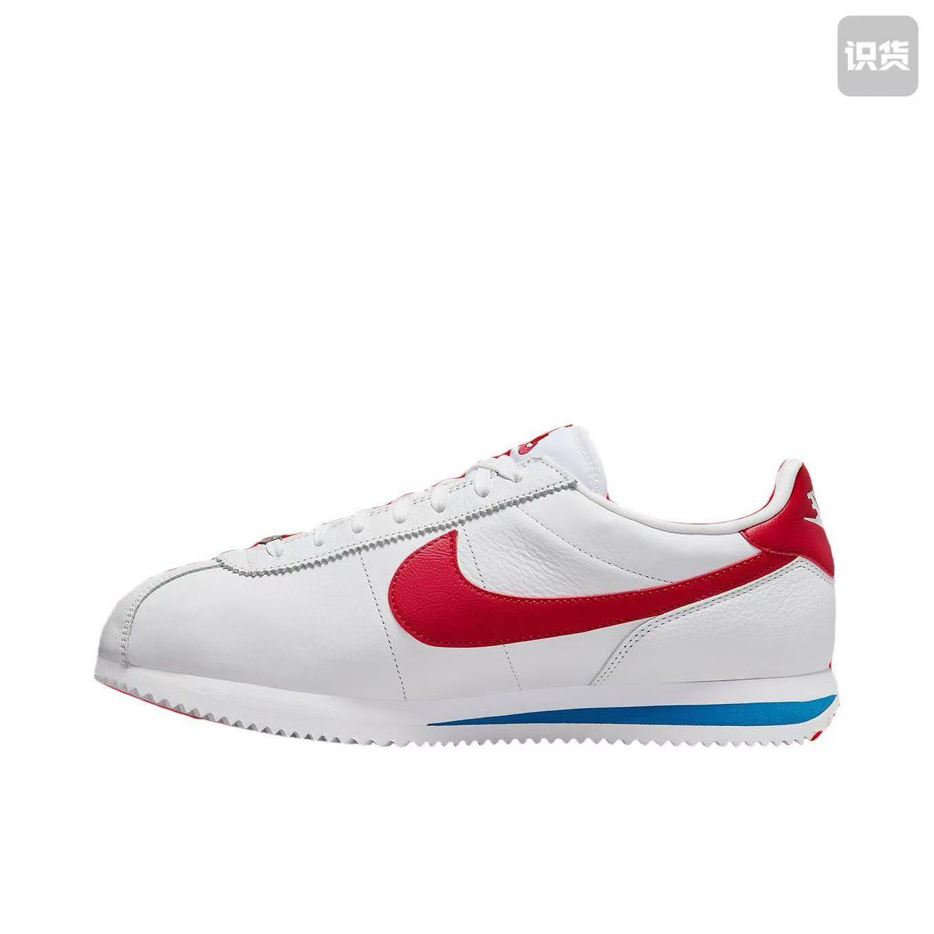 Nike Cortez  FZ1347-100防滑低帮休闲城市跑步鞋河南LL仓