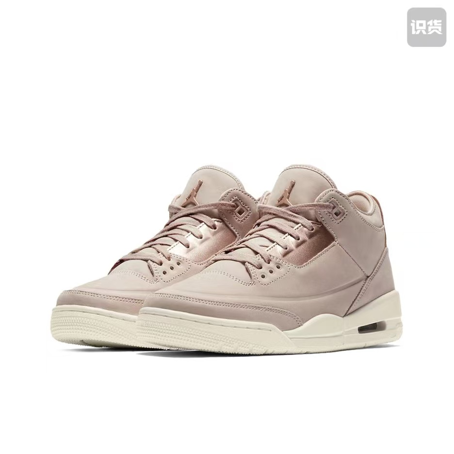 Air Jordan3 SE AH7859-205OG款 中帮篮球鞋 女款 暗粉河南LL仓