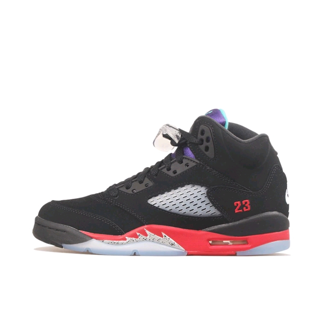 Air Jordan 5 运动休闲鞋 复古潮流透气防滑CZ1786-001武汉py仓