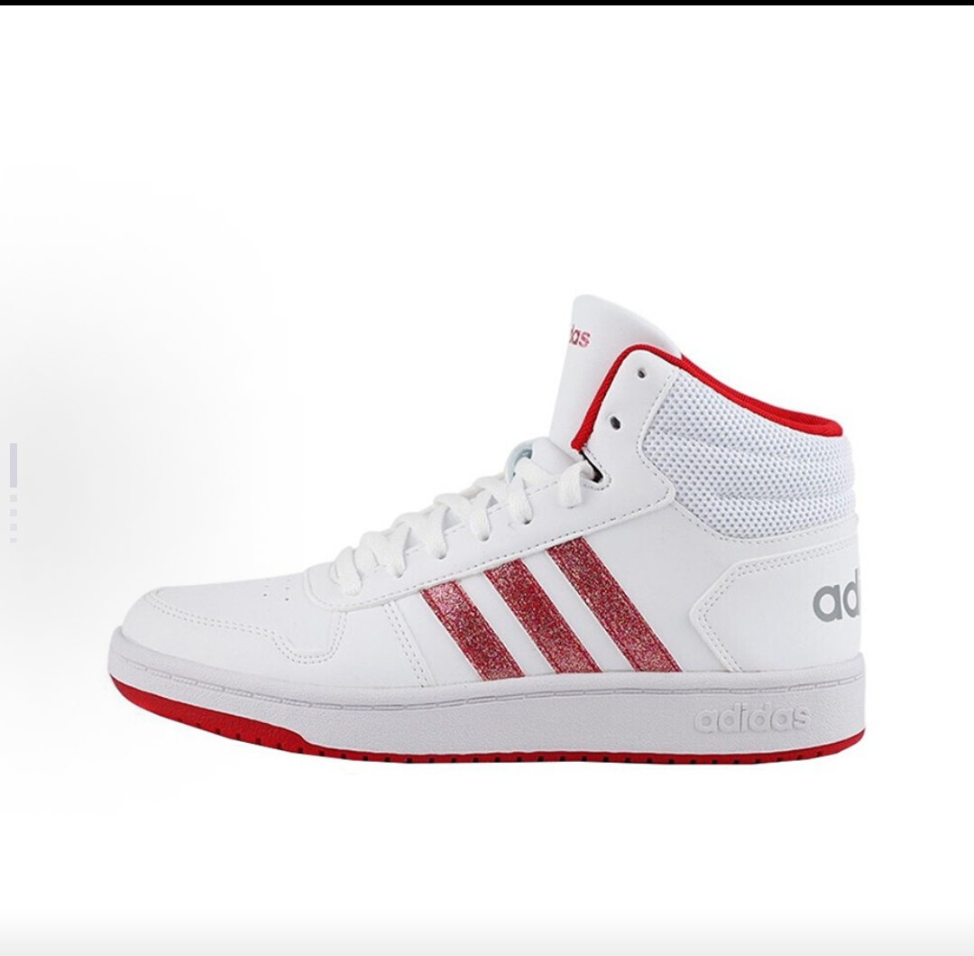 adidas neo 2.0 Mid防滑耐磨 中帮 板鞋 女款 奶白FW5695江西TT仓