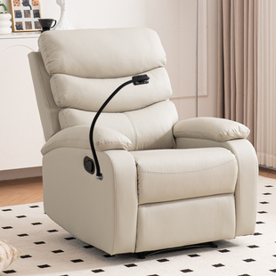 头等太空沙发舱单人可躺可睡客厅阳台多功能懒人摇旋转电动按摩椅