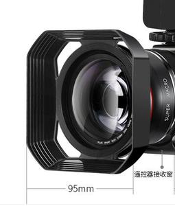 欧达遮光罩 麦克补光灯支架适用于欧达AC5 AC3 AC7摄像机AX60 Z82