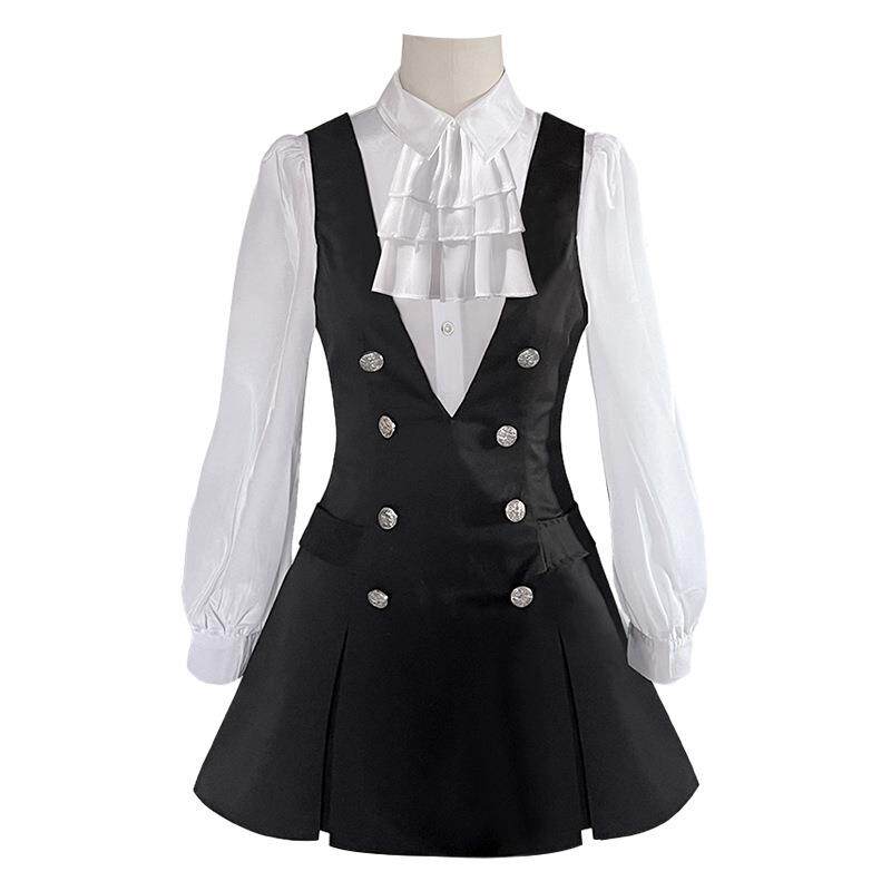 妖狐X仆SS白鬼院凛凛蝶cos服歌留多cosplay制服日常女装二次元