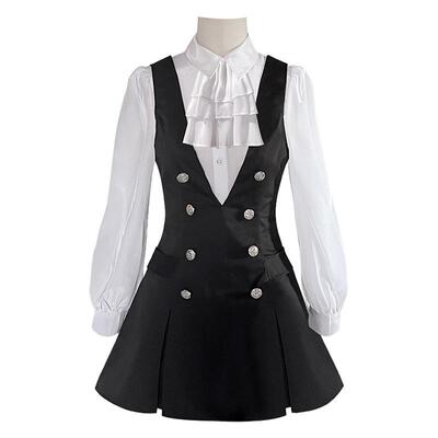 妖狐X仆SS白鬼院凛凛蝶cos服歌留多cosplay制服日常女装二次元