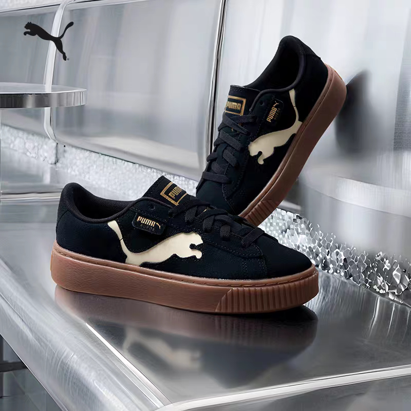 复古增高厚底低帮松糕鞋女PUMA彪马官方新款PLATFORM397233