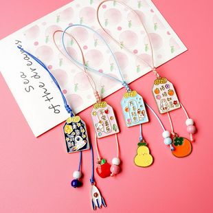 吉祥好运柿柿如意手机小挂件饰品 2022新款 包挂钥匙扣u盘防丢