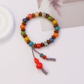 景德镇陶瓷串珠葫芦中国风禅意手链搭配饰品手饰直播货源摆摊