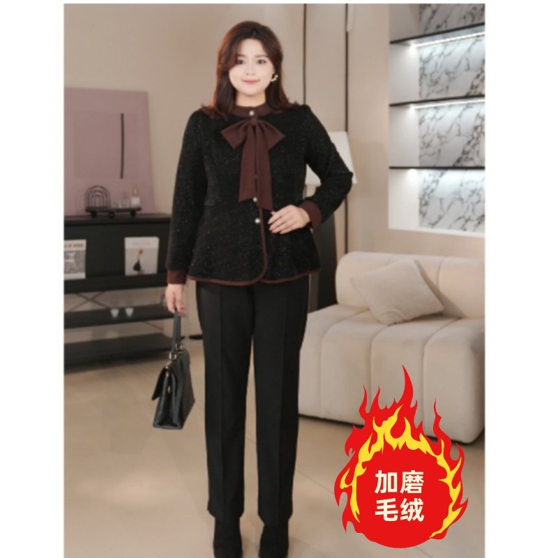 PWD33414【现货仅裤子】秋冬百搭中缝线显瘦大码女装【裤长98】,女装/女士精品,大码裤装,淘宝优惠券,粉丝福利购,淘宝优惠卷