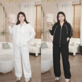 春季 现货仅裤 PWD33437 女装 子 休闲显瘦大码 长104 新款 裤