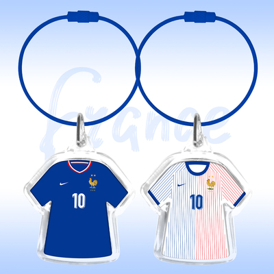 法国姆巴佩格列兹曼球衣创意挂件