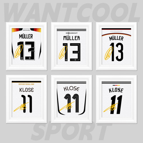 德国哈弗茨克罗斯球衣印签冰箱贴