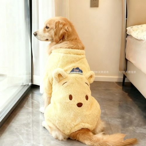 法兰绒保暖中大型犬可爱狗狗衣服