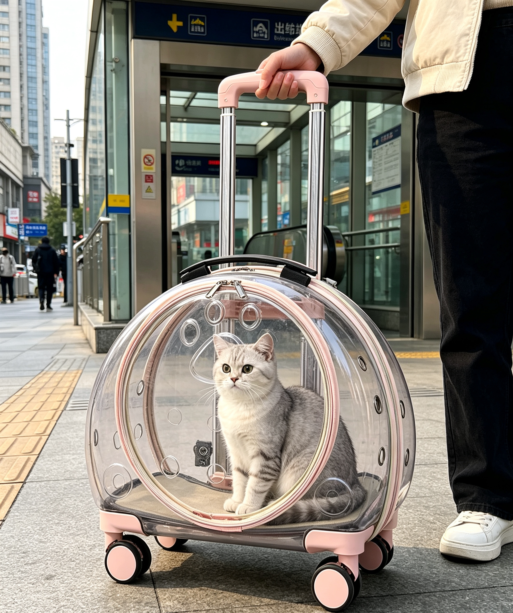透明航空箱拉杆箱新款便携
