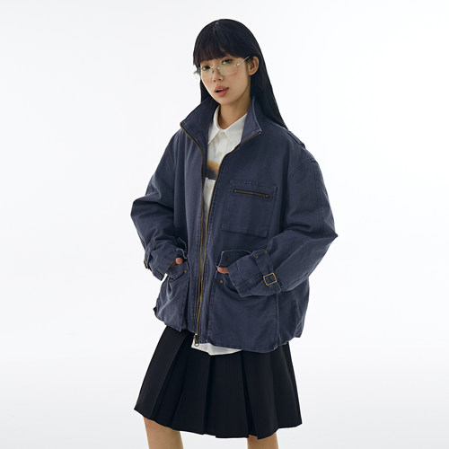 中古工装做旧夹克外套男女同款