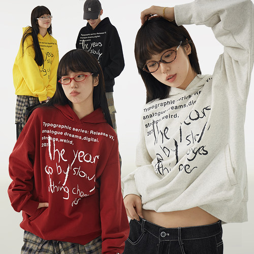 DBSC美式复古宽松休闲卫衣