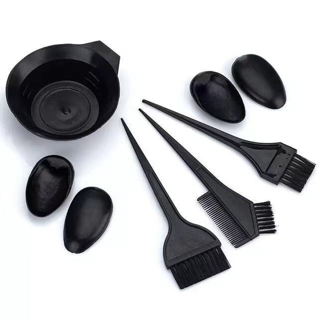 1 Set Hair Dye Bowl Comb Brushes Tool Kit Hair Dyeing Tools