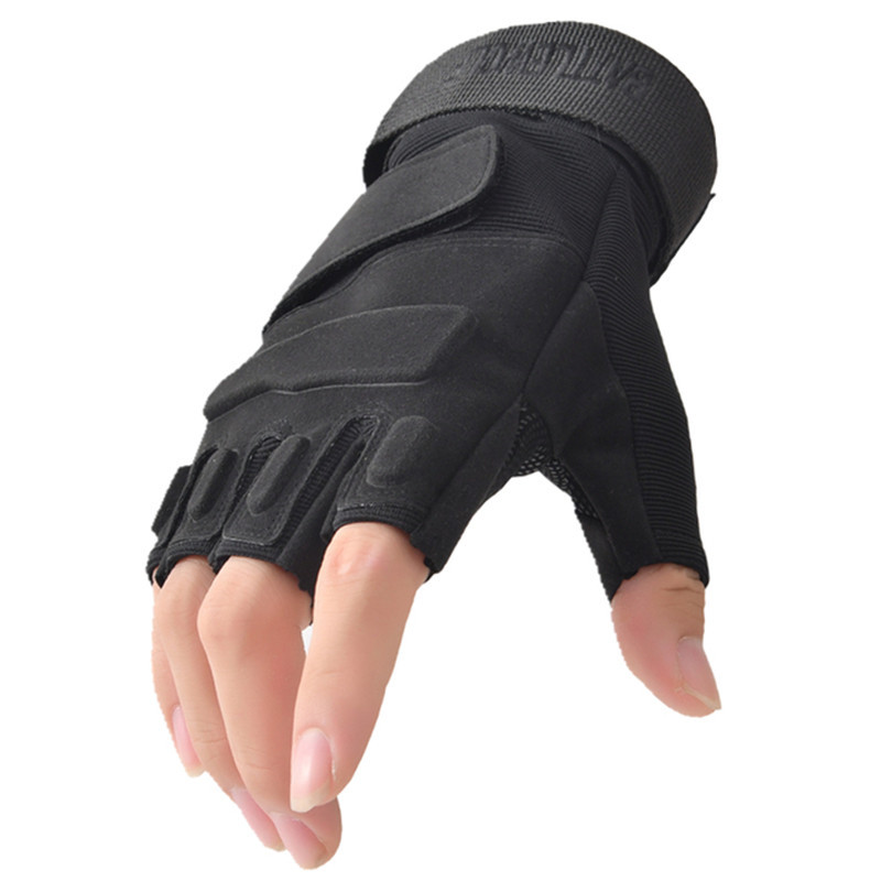 Newly Army Military Fingerless Tactical Gloves Fitness Gym跨