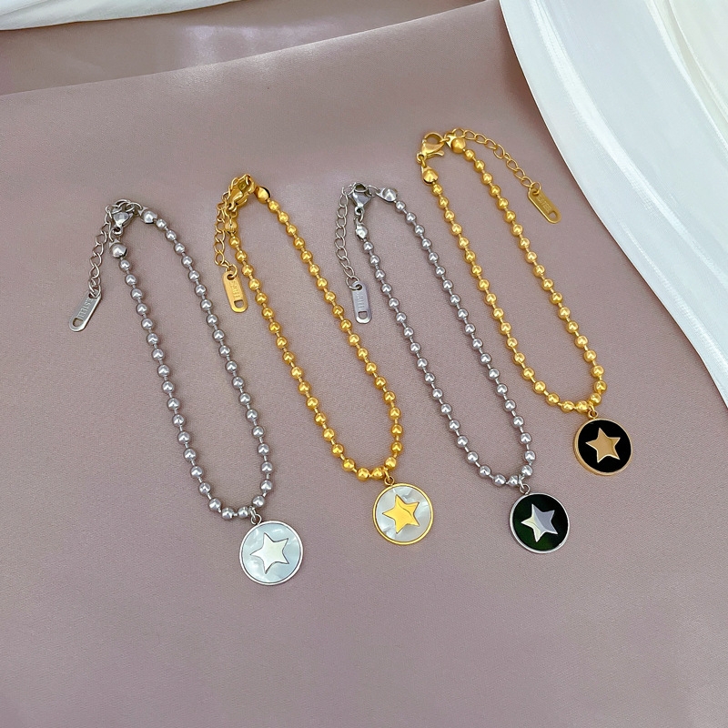 Stainless Steel Stars Geometric Bracelet Bangles For Women